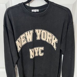 Black New York NYC Sweater
